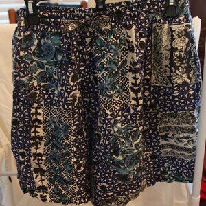 Daniel Caron 100% Silk Shorts Size M